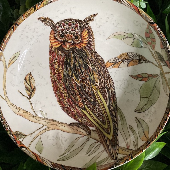 Williams Sonoma Vividly Colored Set of Four Owl Dipping Bowls 🦉 - Picture 5 of 17